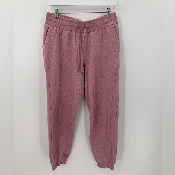 Lululemon Scuba High-Rise Jogger Heathered Pink Taupe 8 - Picture 2 of 6